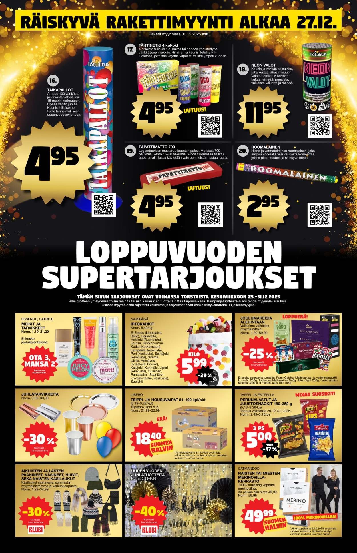 LIDL tarjoukset - Alkaen PE 26.12.2025