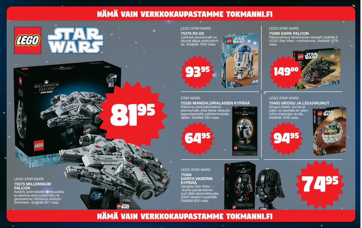 TOKMANNI tarjoukset - Lego-liite (2025-11-03 - 2025-11-09)
