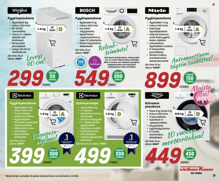 VEIKON KONE tarjoukset - Alkaen MA 4.5.2026