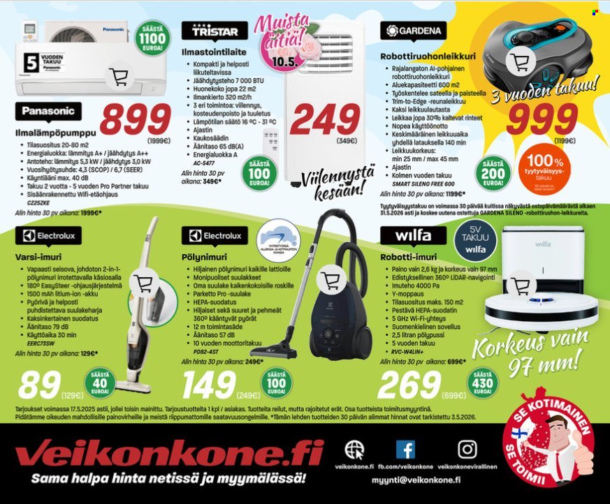 VEIKON KONE tarjoukset - Alkaen MA 4.5.2026
