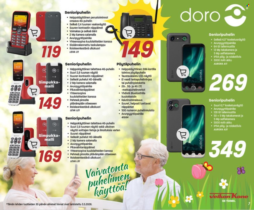 VEIKON KONE tarjoukset - Alkaen MA 4.5.2026