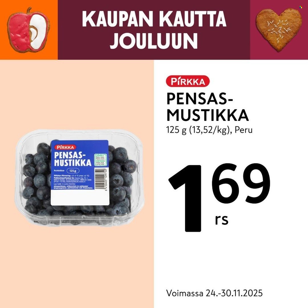 K-MARKET tarjoukset - Alkaen MA 24.11.2025