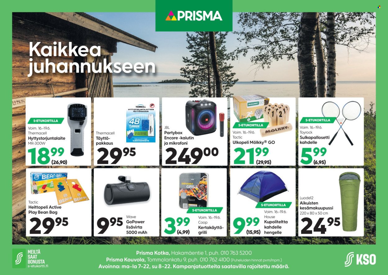 PRISMA tarjoukset - Kesäkuu 2026