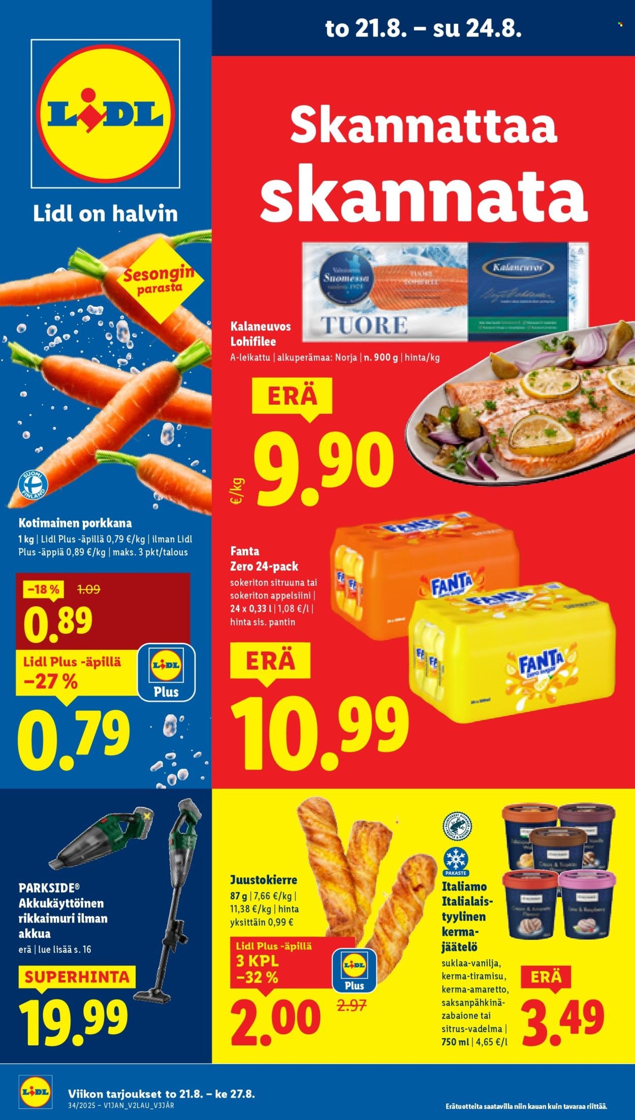 LIDL tarjoukset - Alkaen TO 21.8.2025 (2025-08-21 - 2025-08-27)