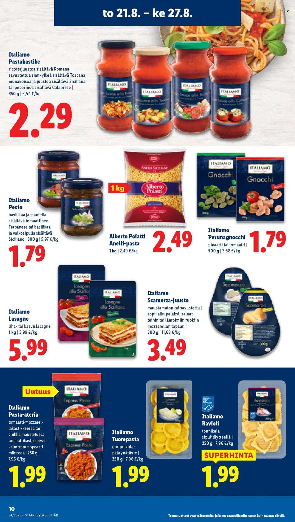 LIDL tarjoukset - Alkaen TO 21.8.2025 (2025-08-21 - 2025-08-27)