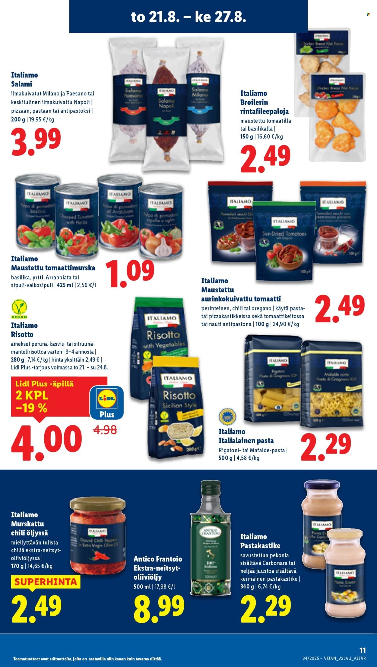 LIDL tarjoukset - Alkaen TO 21.8.2025 (2025-08-21 - 2025-08-27)