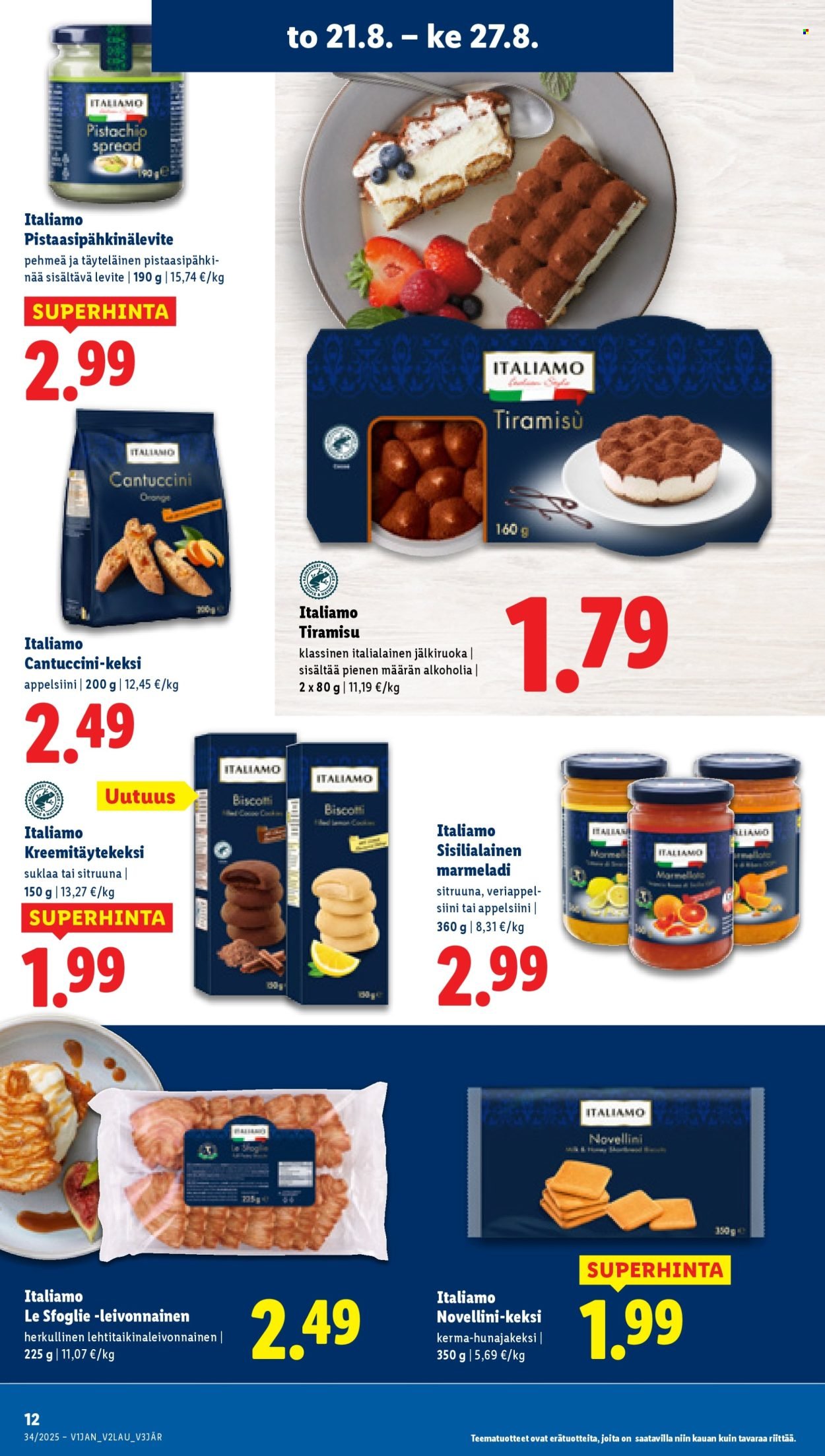 LIDL tarjoukset - Alkaen TO 21.8.2025 (2025-08-21 - 2025-08-27)