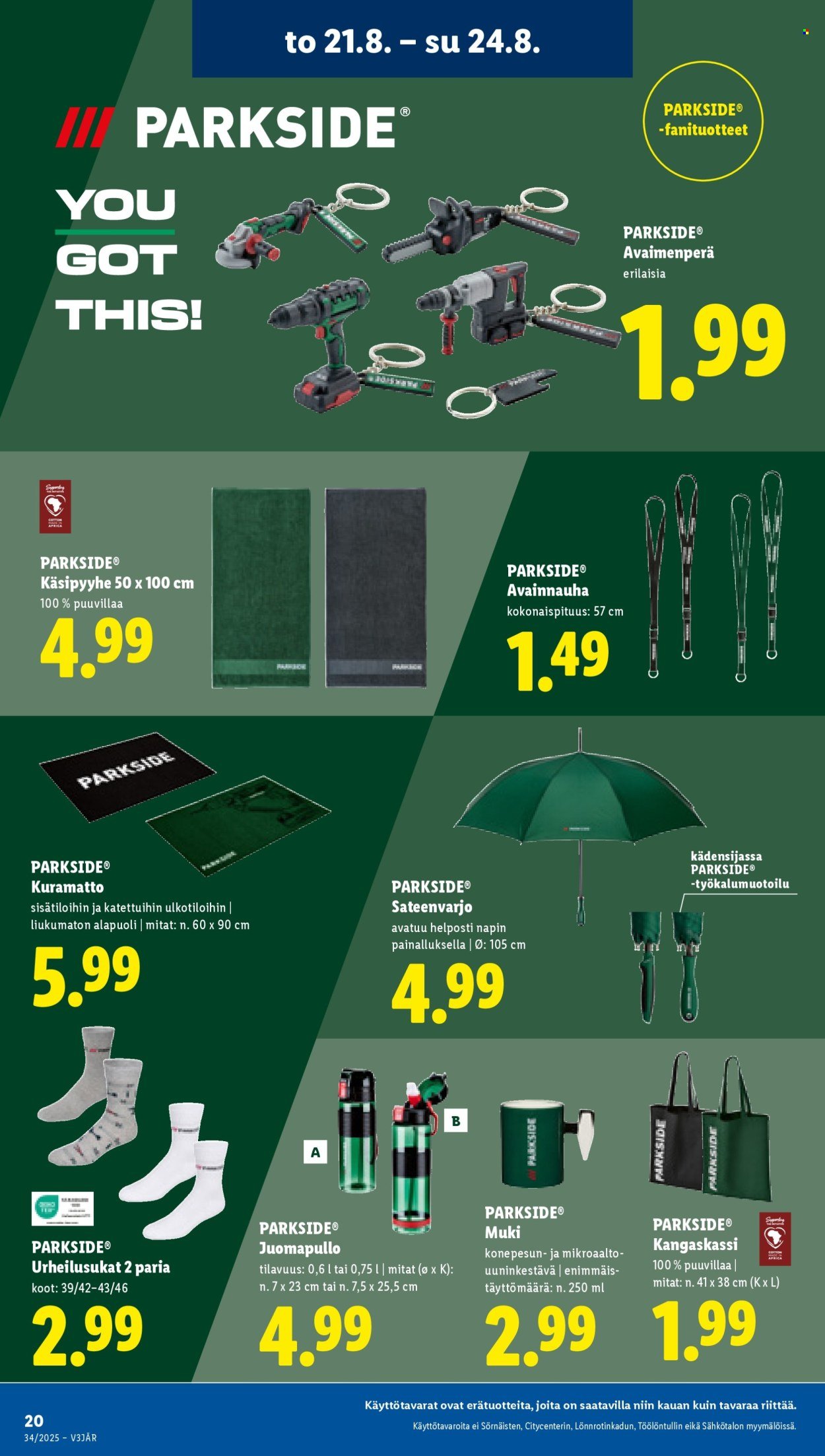 LIDL tarjoukset - Alkaen TO 21.8.2025 (2025-08-21 - 2025-08-27)