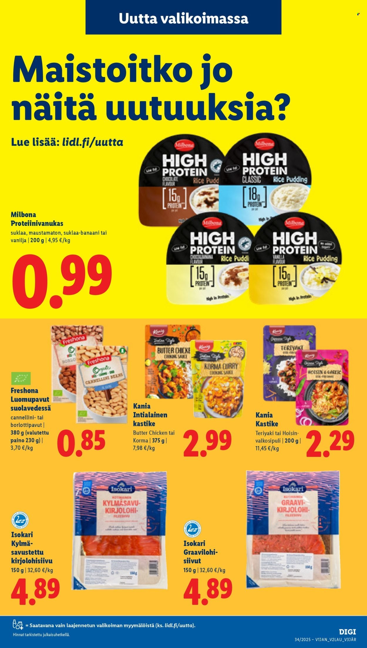 LIDL tarjoukset - Alkaen TO 21.8.2025 (2025-08-21 - 2025-08-27)