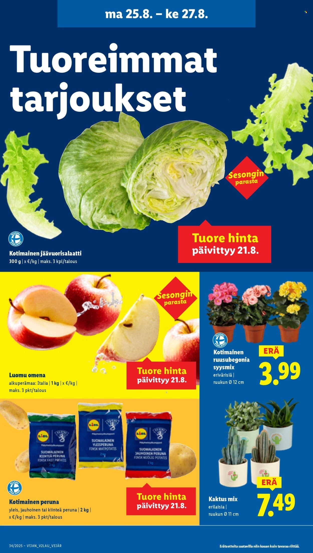 LIDL tarjoukset - Alkaen TO 21.8.2025 (2025-08-21 - 2025-08-27)