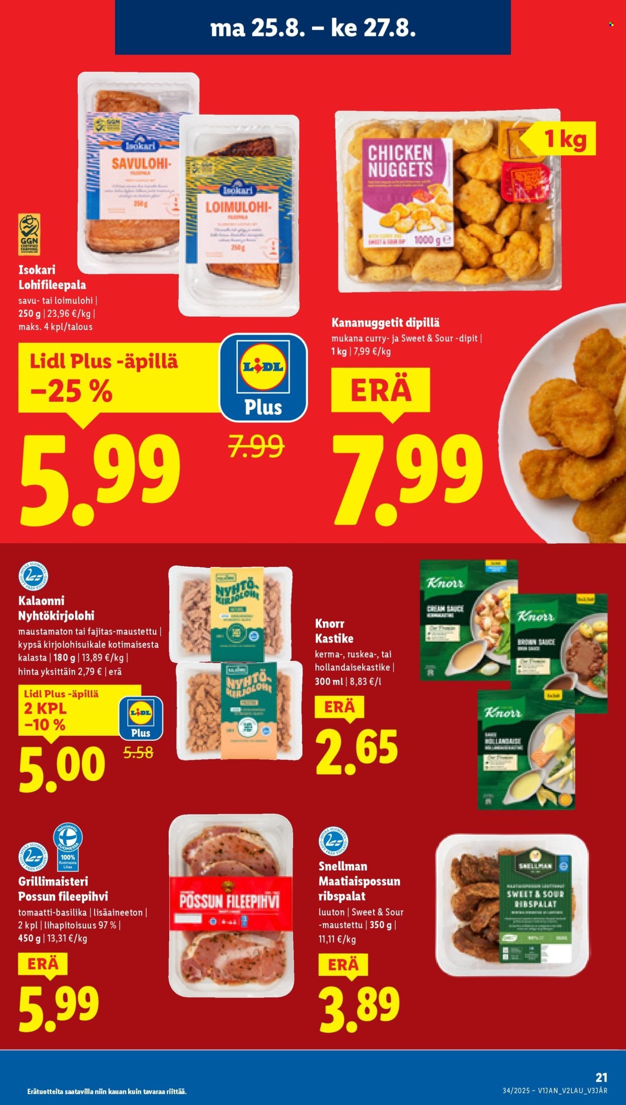LIDL tarjoukset - Alkaen TO 21.8.2025 (2025-08-21 - 2025-08-27)