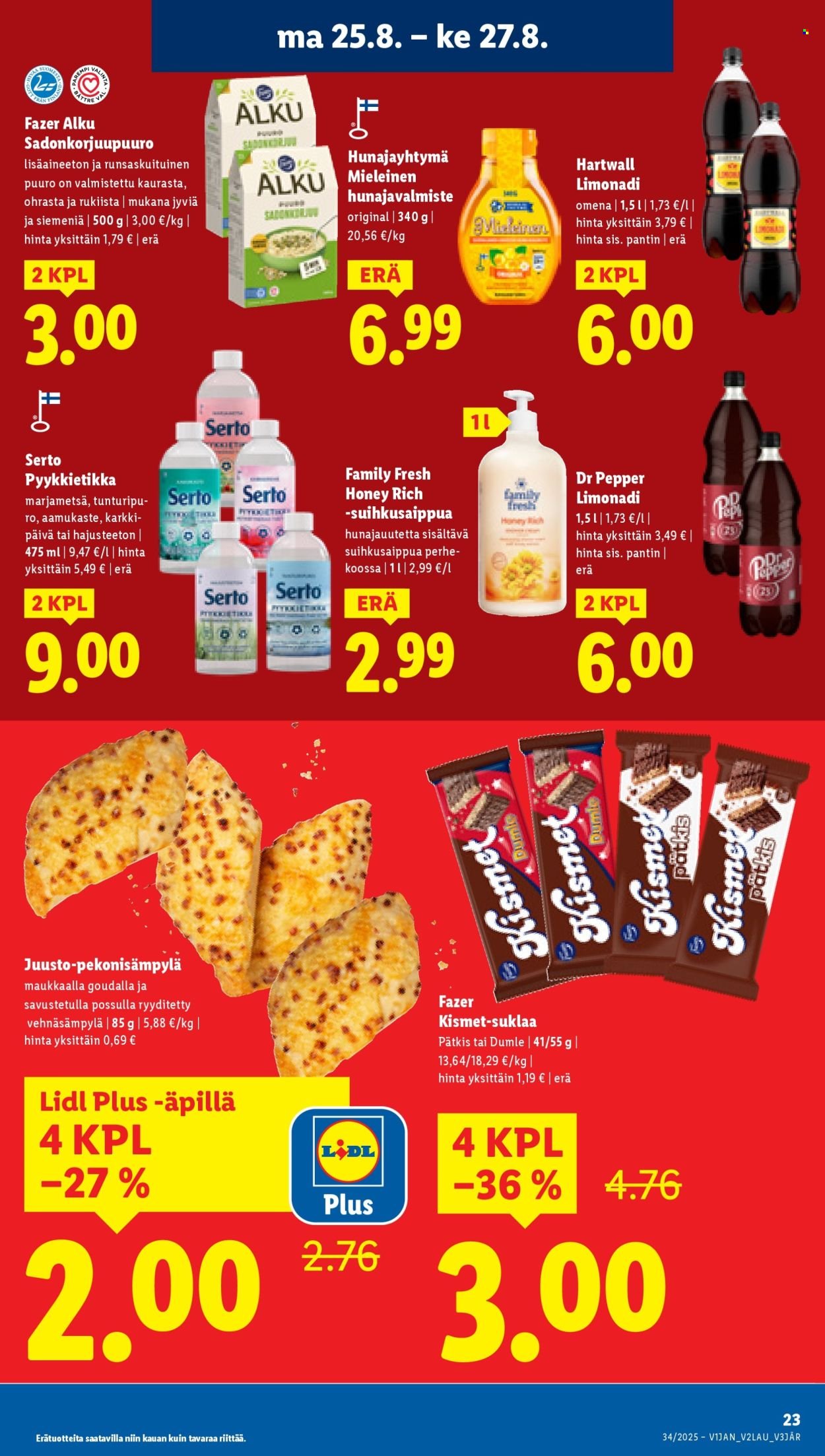 LIDL tarjoukset - Alkaen TO 21.8.2025 (2025-08-21 - 2025-08-27)