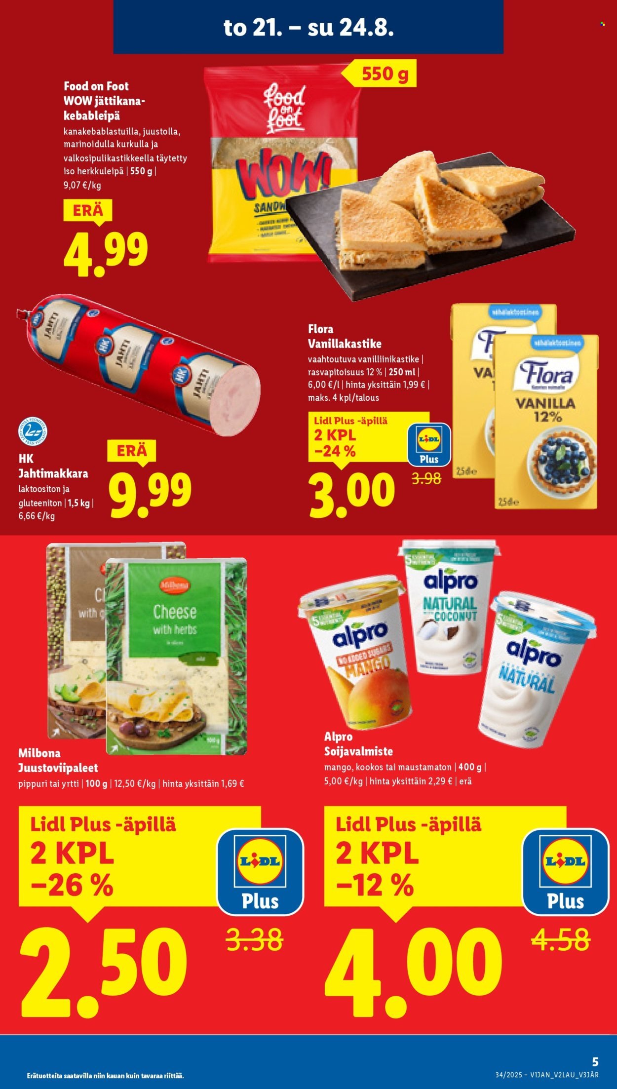 LIDL tarjoukset - Alkaen TO 21.8.2025 (2025-08-21 - 2025-08-27)