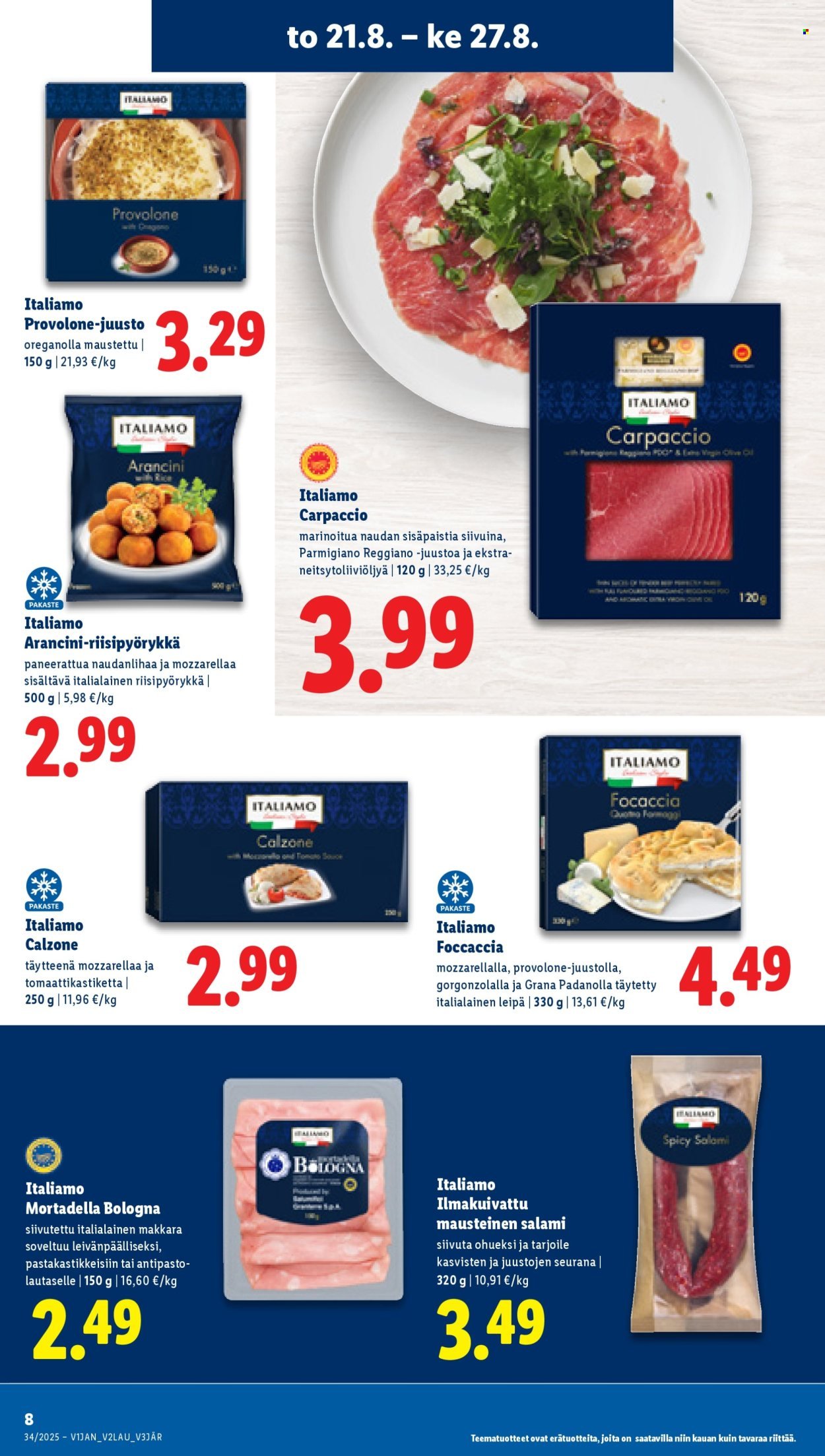 LIDL tarjoukset - Alkaen TO 21.8.2025 (2025-08-21 - 2025-08-27)