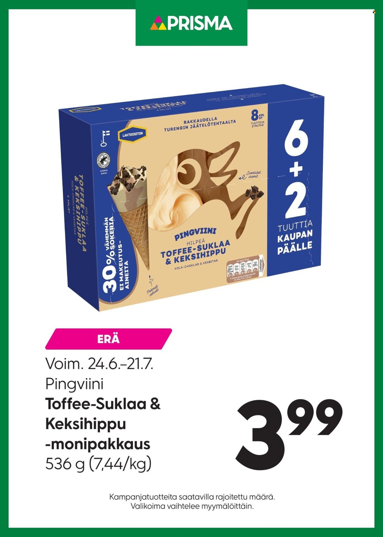 PRISMA tarjoukset - Alkaen KE 24.6.2026