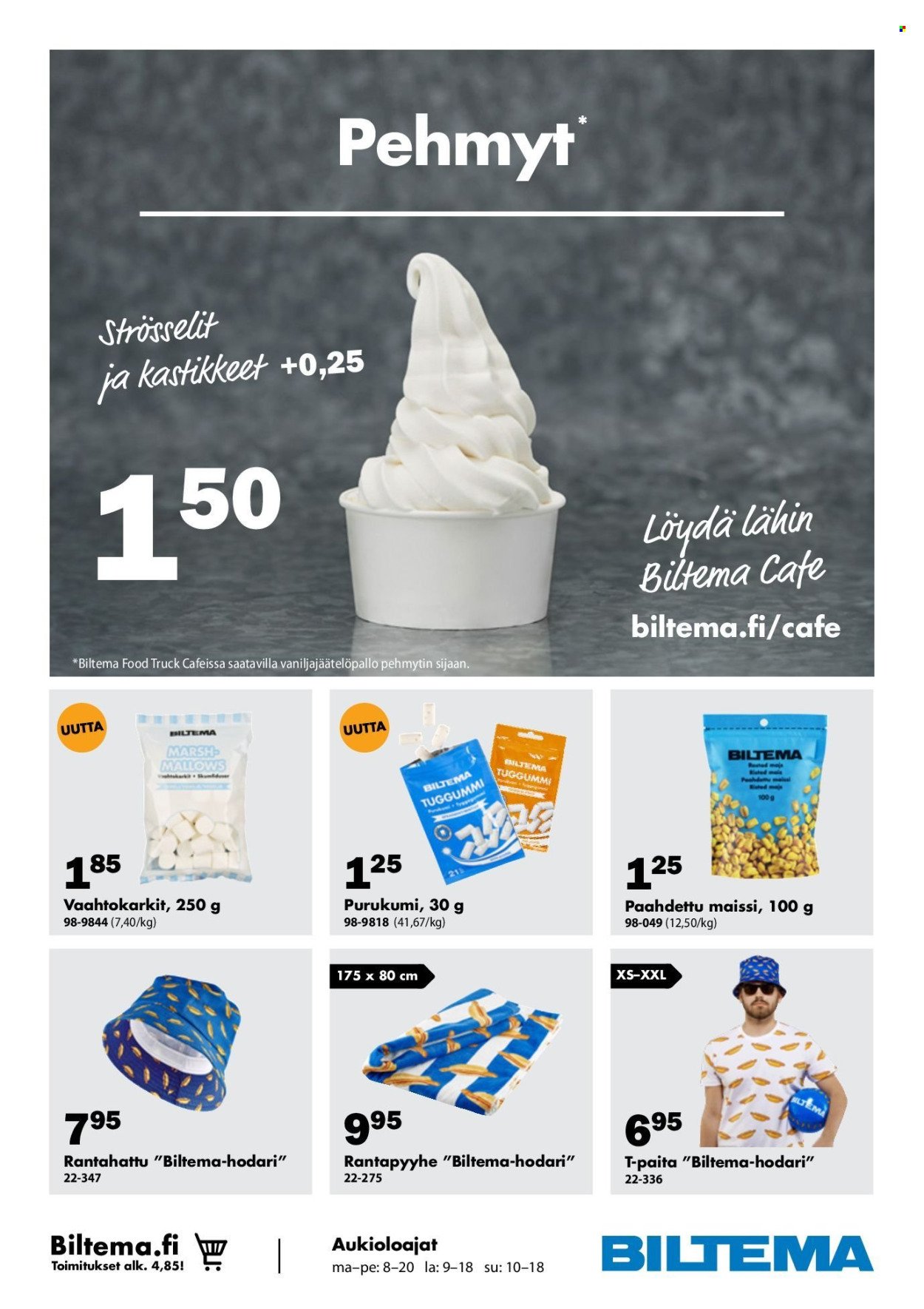 BILTEMA tarjoukset - Alkaen KE 3.6.2026