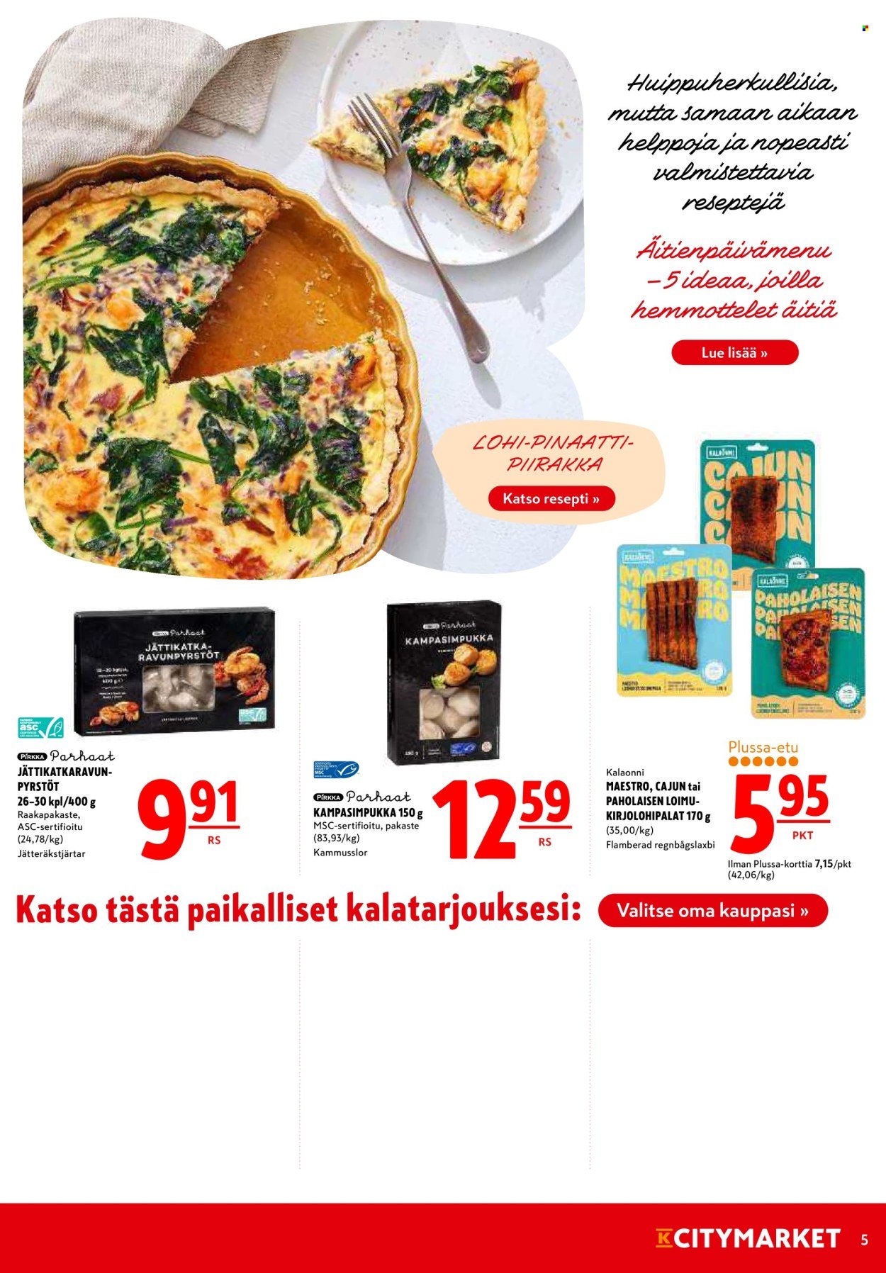 K-CITYMARKET tarjoukset - Alkaen TO 7.5.2026