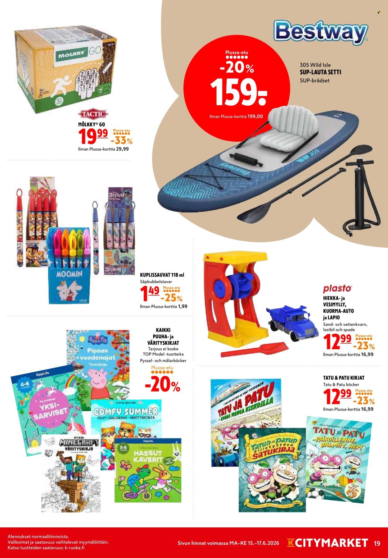 K-CITYMARKET tarjoukset - Alkaen MA 15.6.2026