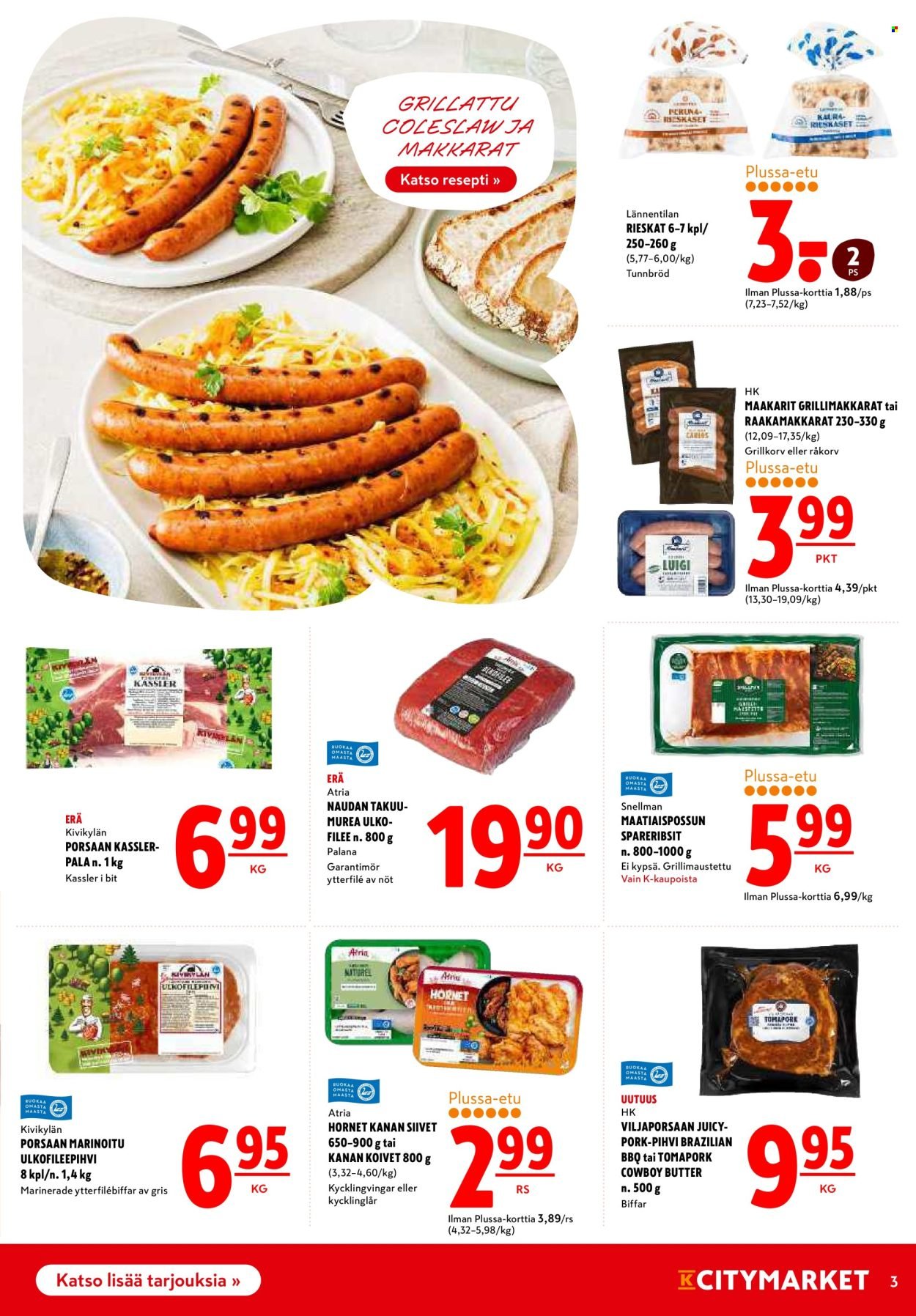 K-CITYMARKET tarjoukset - Alkaen MA 15.6.2026
