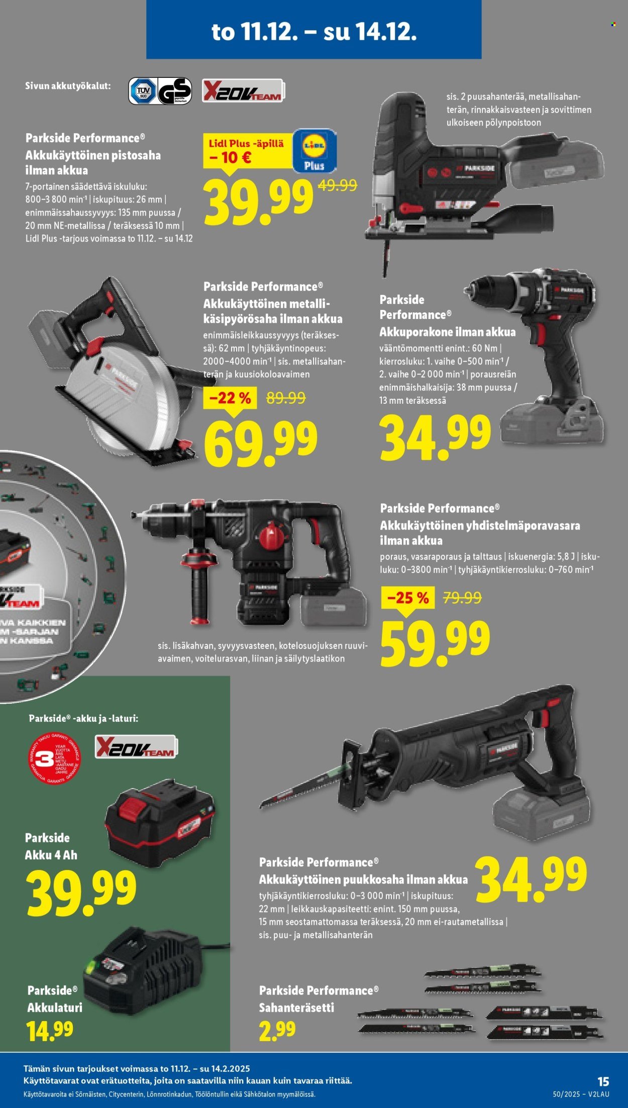 LIDL tarjoukset - Alkaen TO 11.12.2025