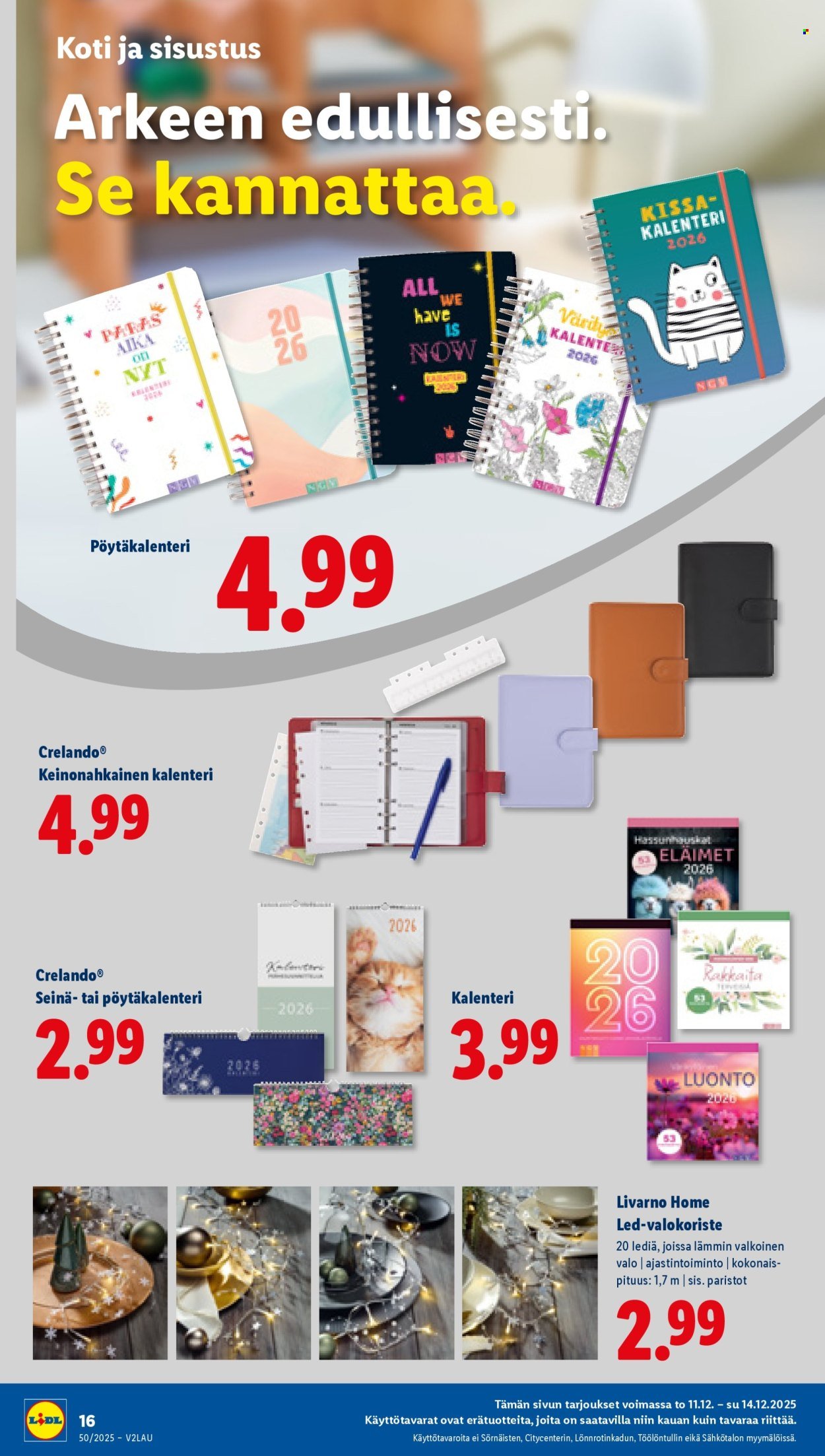 LIDL tarjoukset - Alkaen TO 11.12.2025