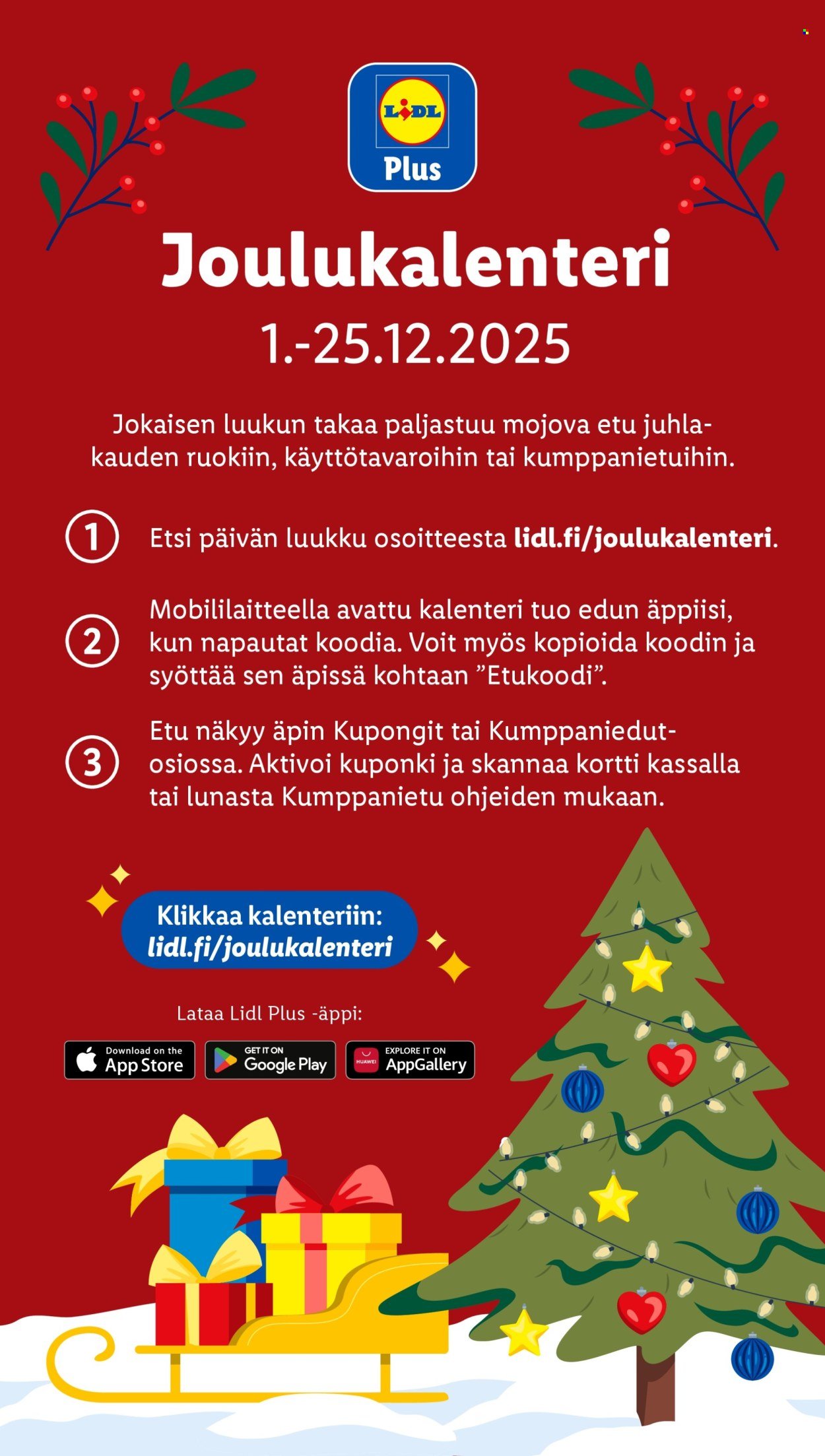 LIDL tarjoukset - Alkaen TO 11.12.2025