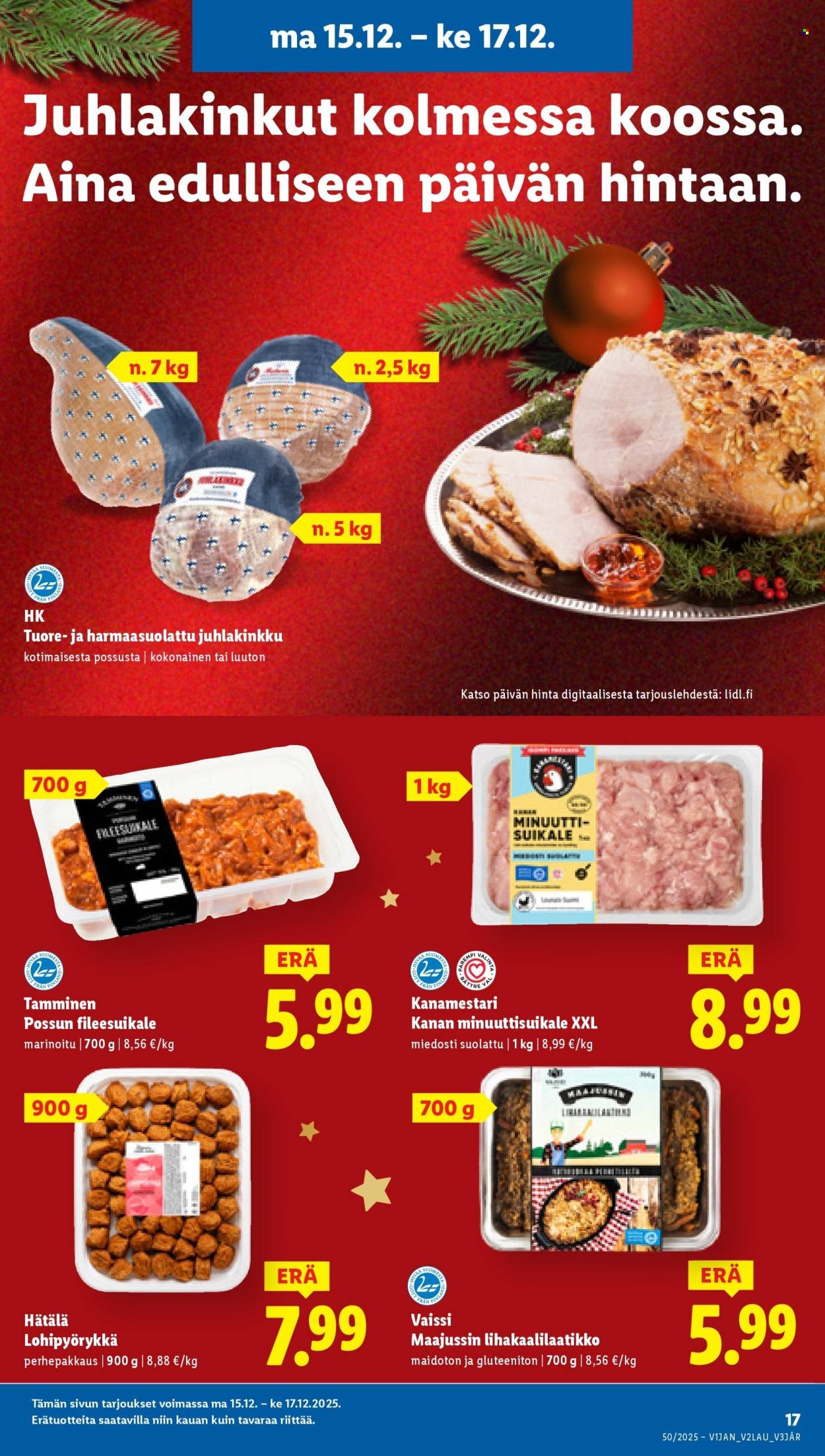 LIDL tarjoukset - Alkaen TO 11.12.2025