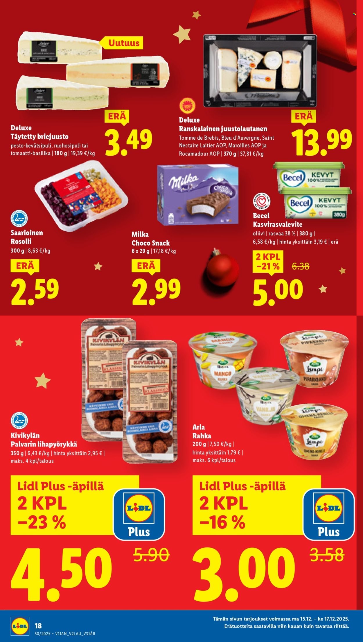 LIDL tarjoukset - Alkaen TO 11.12.2025