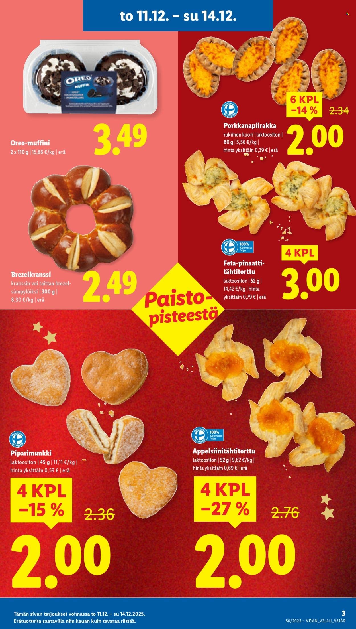 LIDL tarjoukset - Alkaen TO 11.12.2025