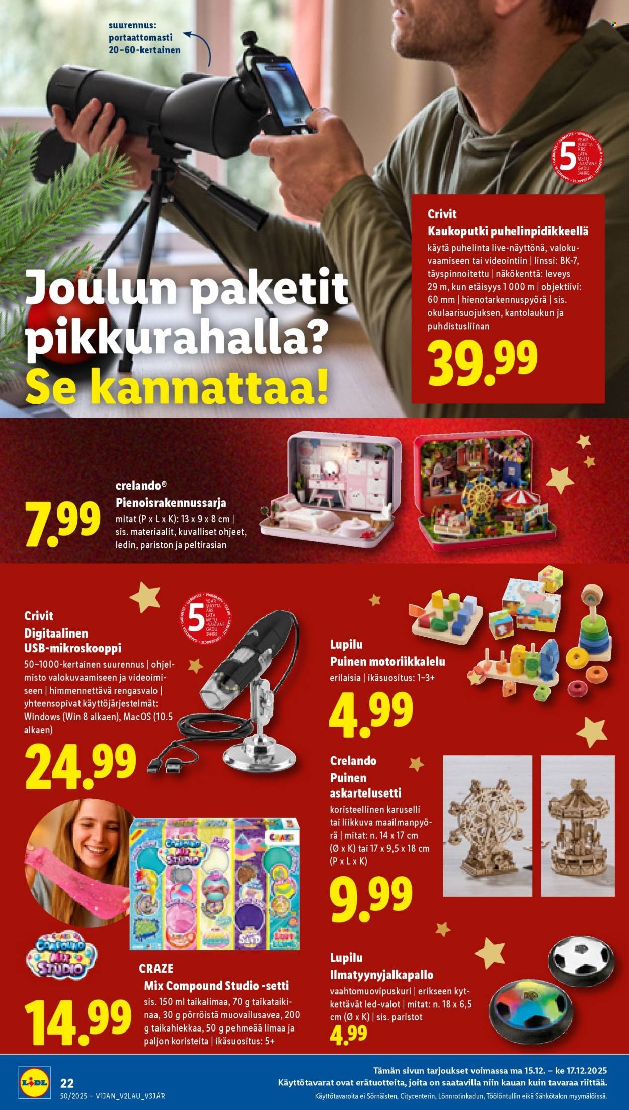 LIDL tarjoukset - Alkaen TO 11.12.2025