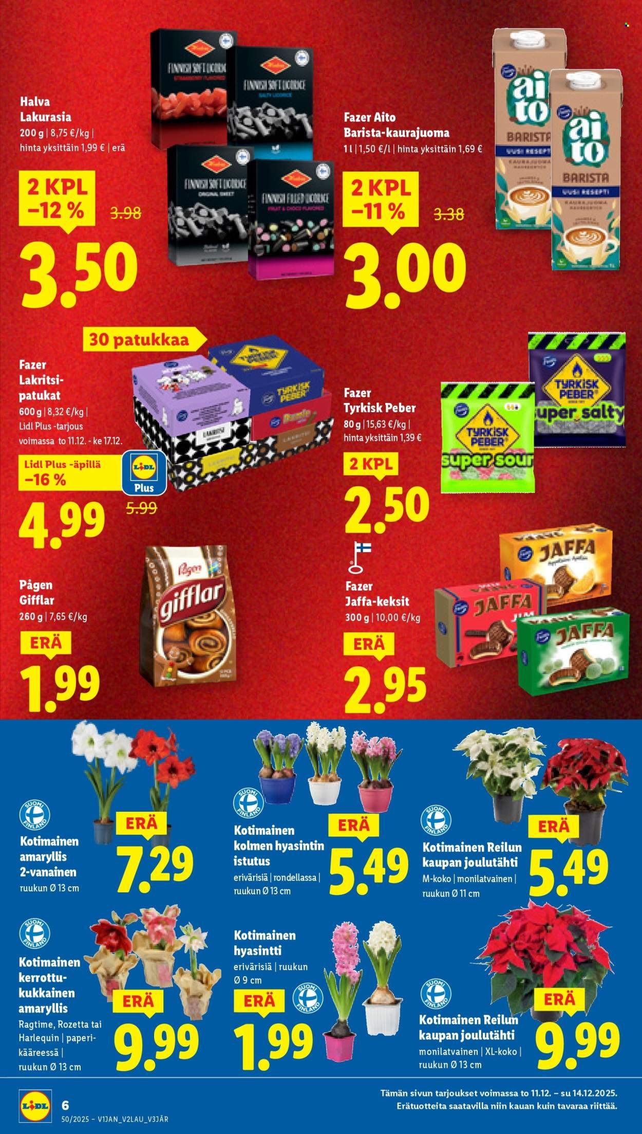 LIDL tarjoukset - Alkaen TO 11.12.2025