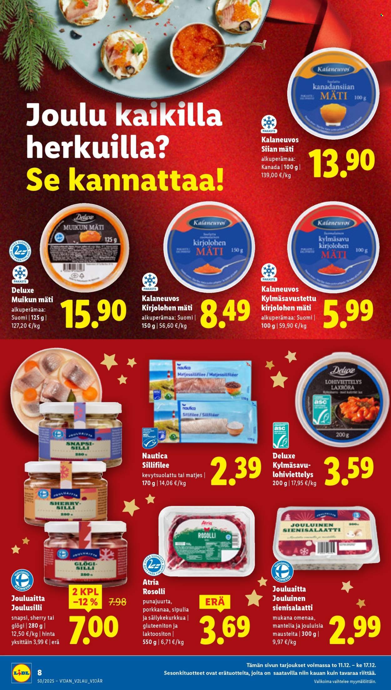 LIDL tarjoukset - Alkaen TO 11.12.2025