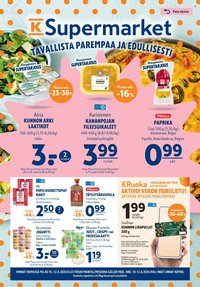 K-SUPERMARKET tarjoukset - Tavallista parempaa ja edullisesti