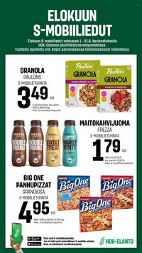S-MARKET tarjoukset - Elokun S-mobiiliedut