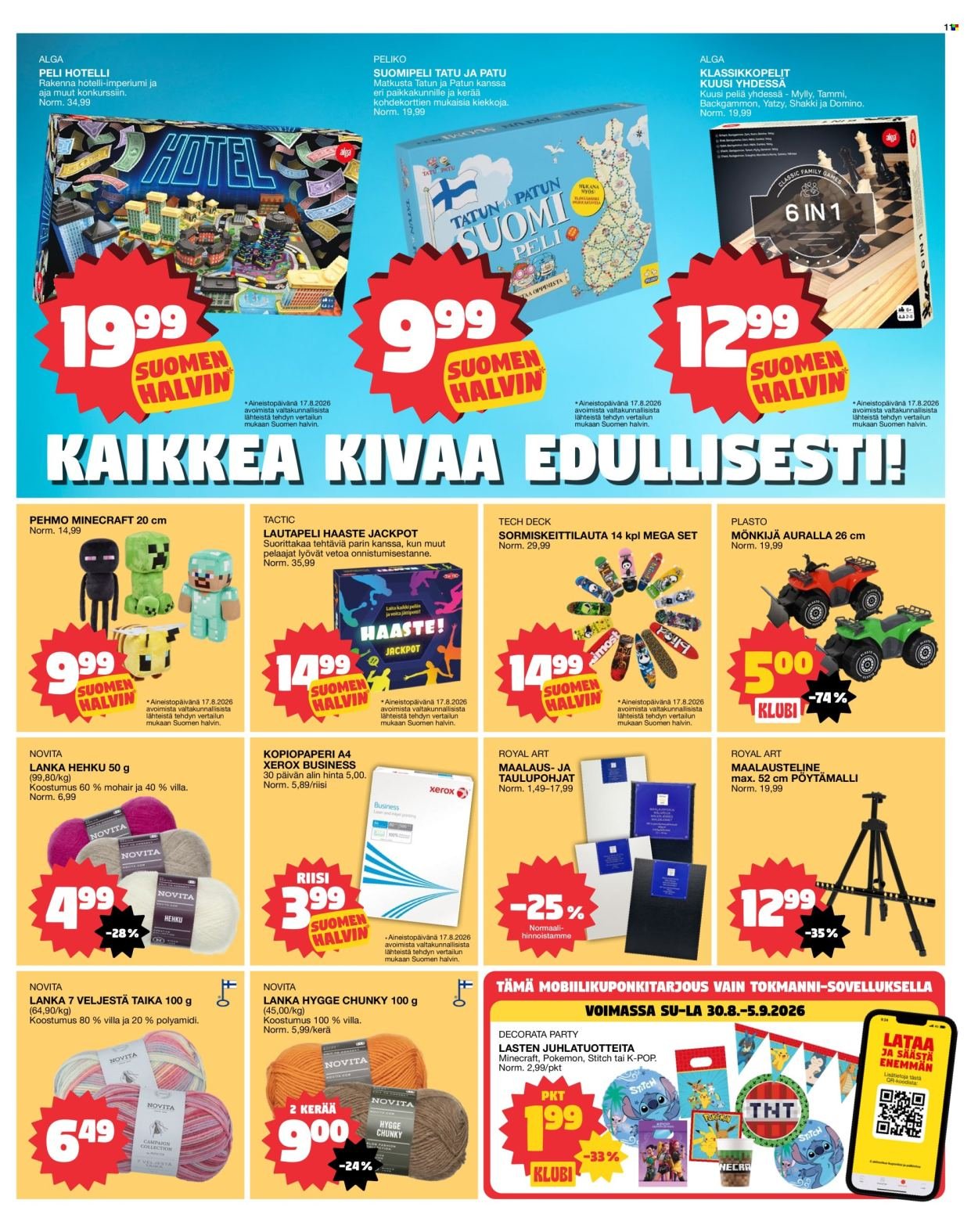 TOKMANNI tarjoukset - Tarjoussanomat