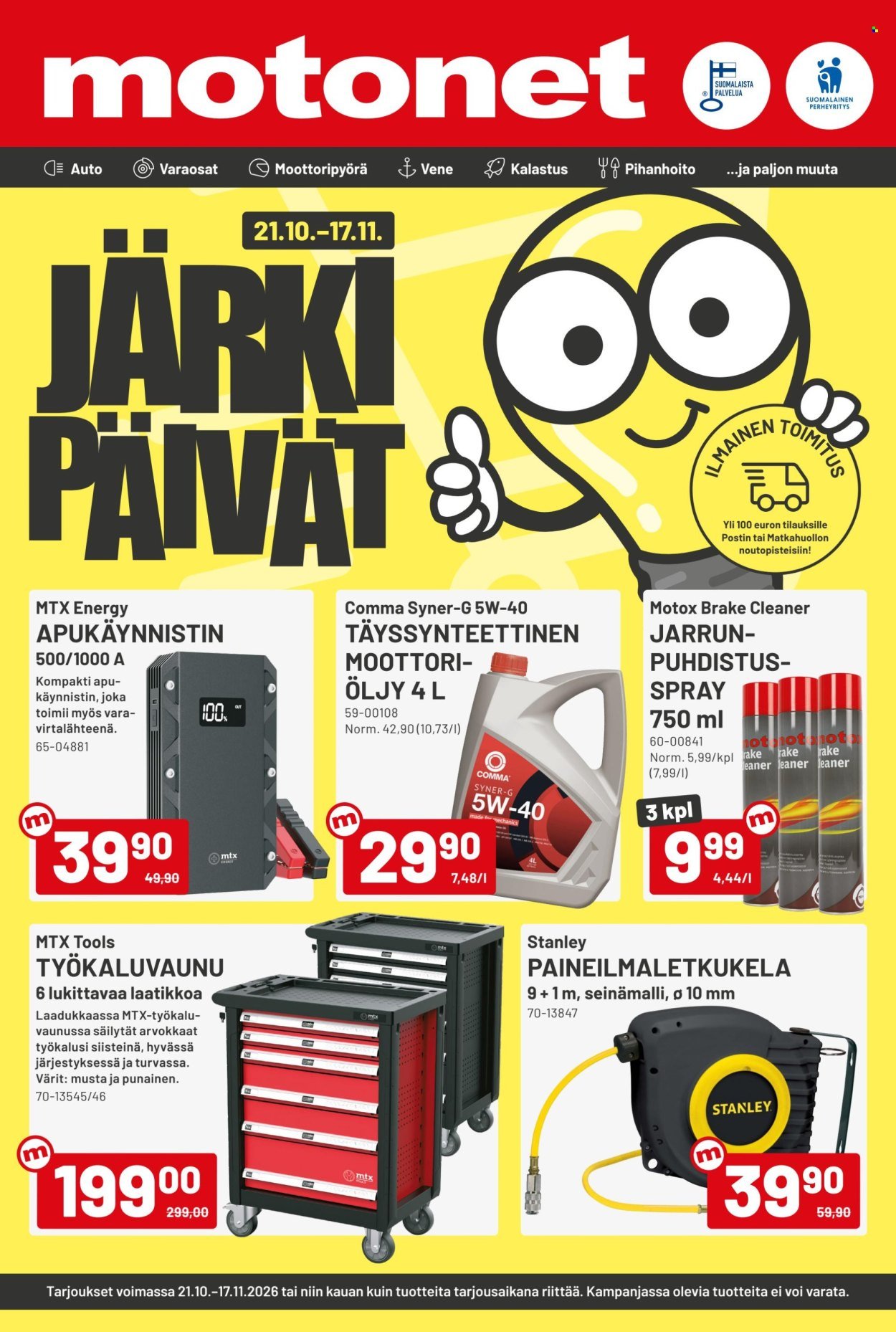 MOTONET tarjoukset - Järkipäivät
