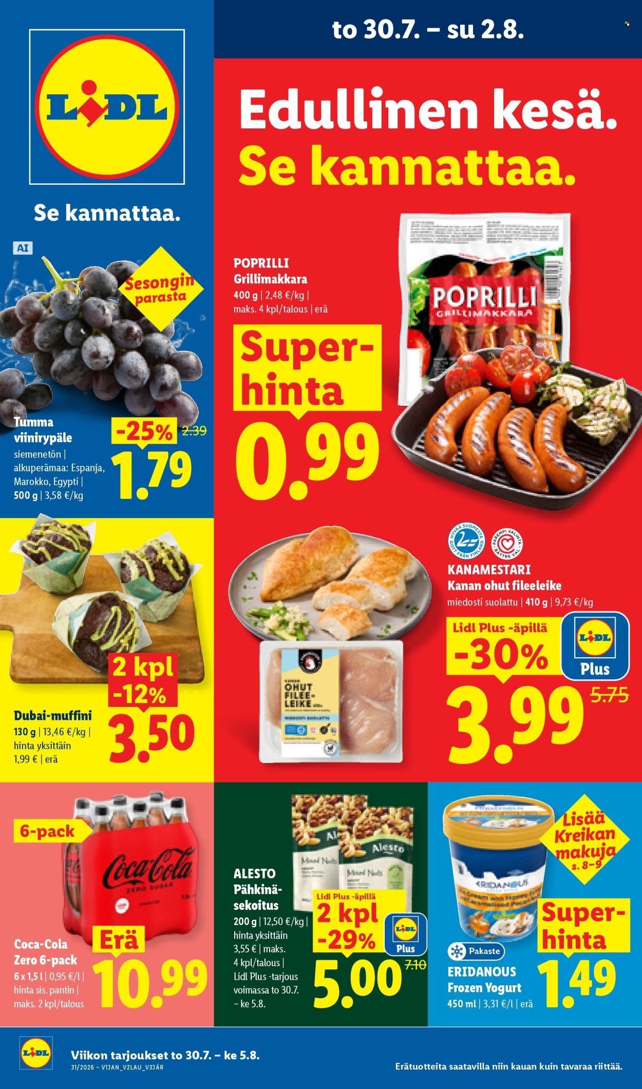 LIDL tarjoukset - Alkaen TO 30.7.2026