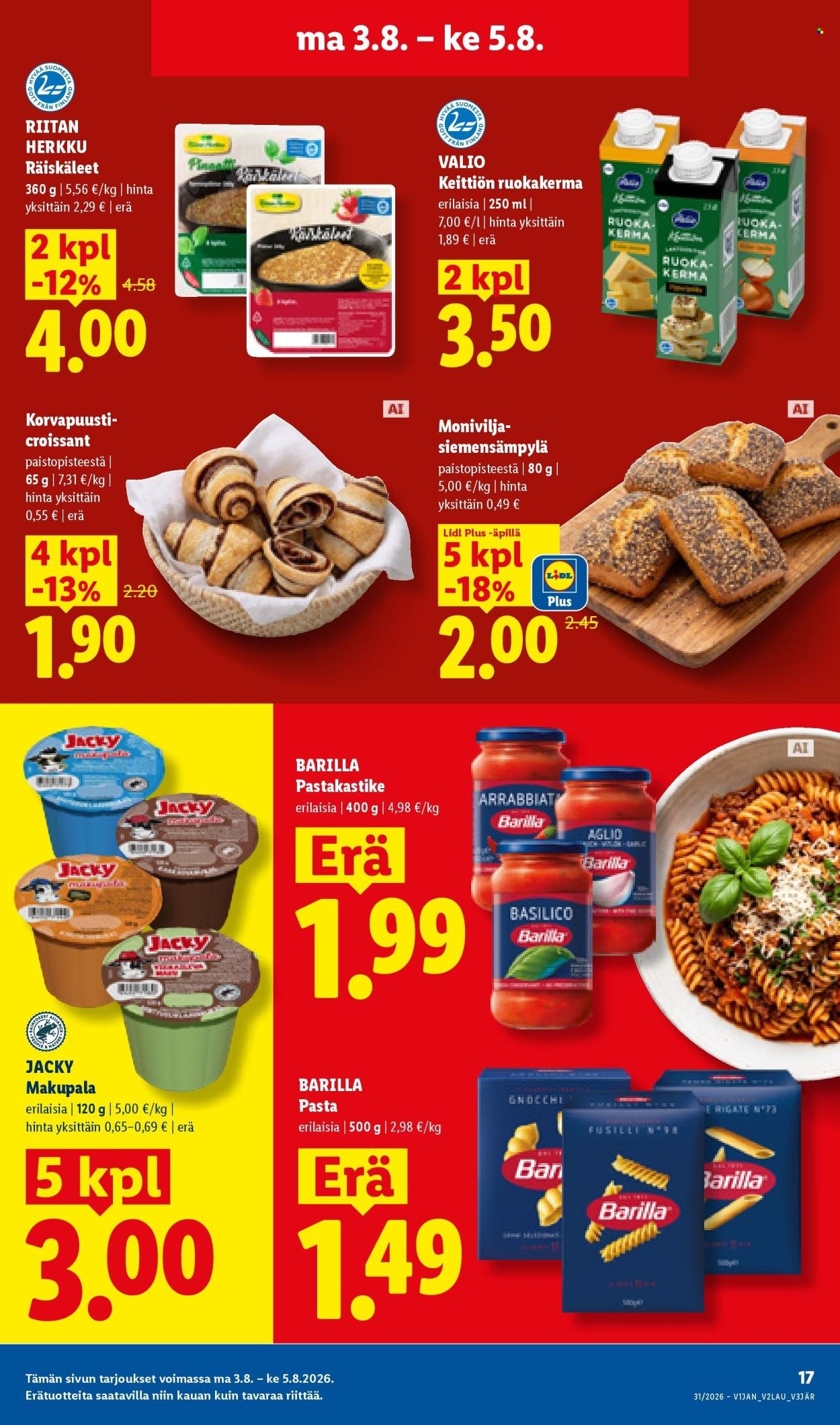 LIDL tarjoukset - Alkaen TO 30.7.2026