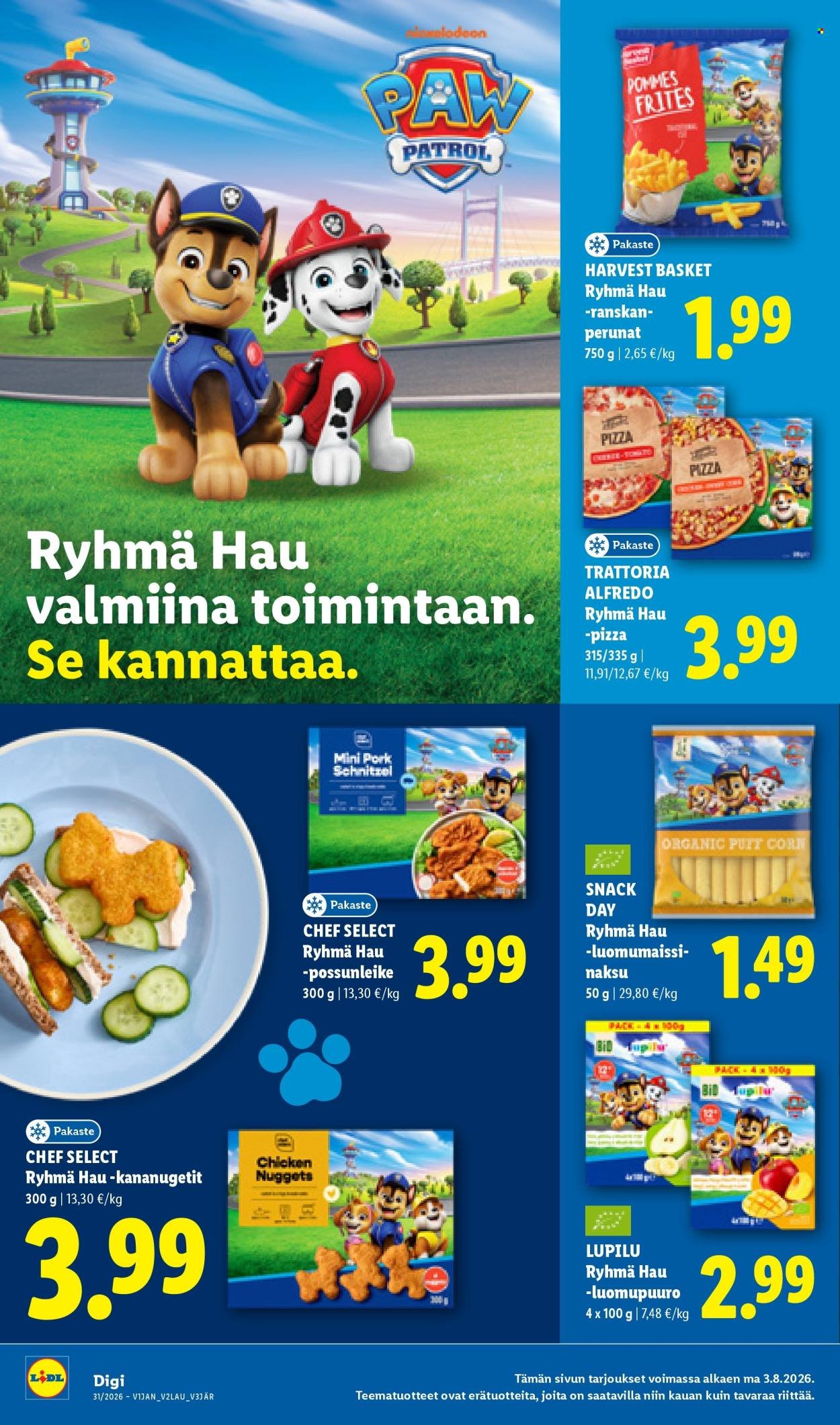 LIDL tarjoukset - Alkaen TO 30.7.2026