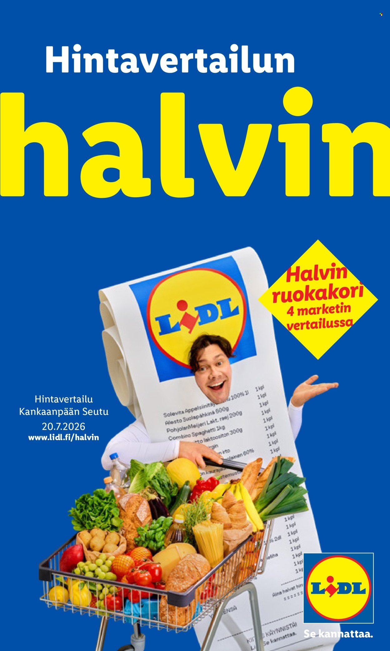 LIDL tarjoukset - Alkaen TO 30.7.2026