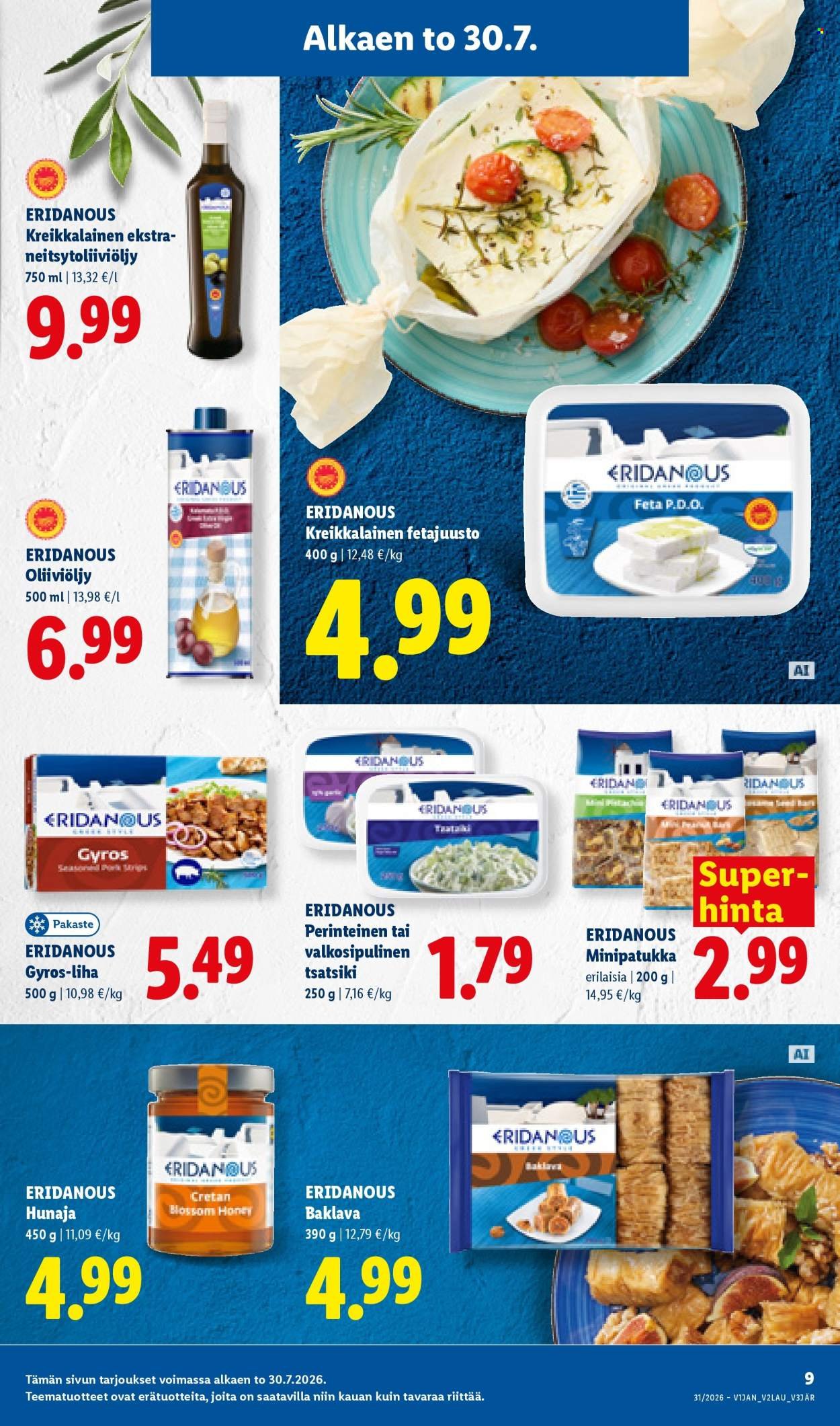 LIDL tarjoukset - Alkaen TO 30.7.2026