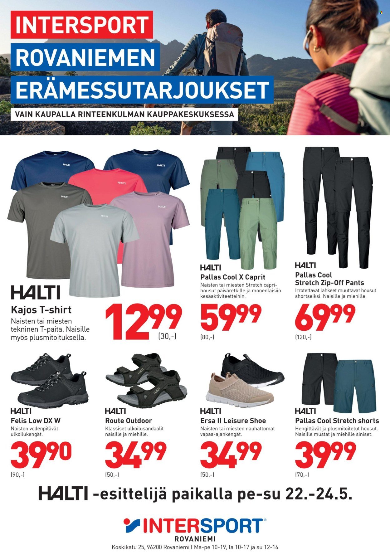 INTERSPORT tarjoukset - Rovaniemen erämessutarjoukset