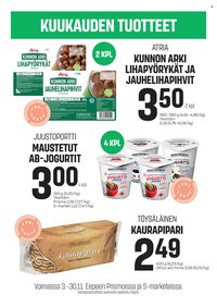 S-MARKET tarjoukset - Kuukauden tuotteet marraskuu