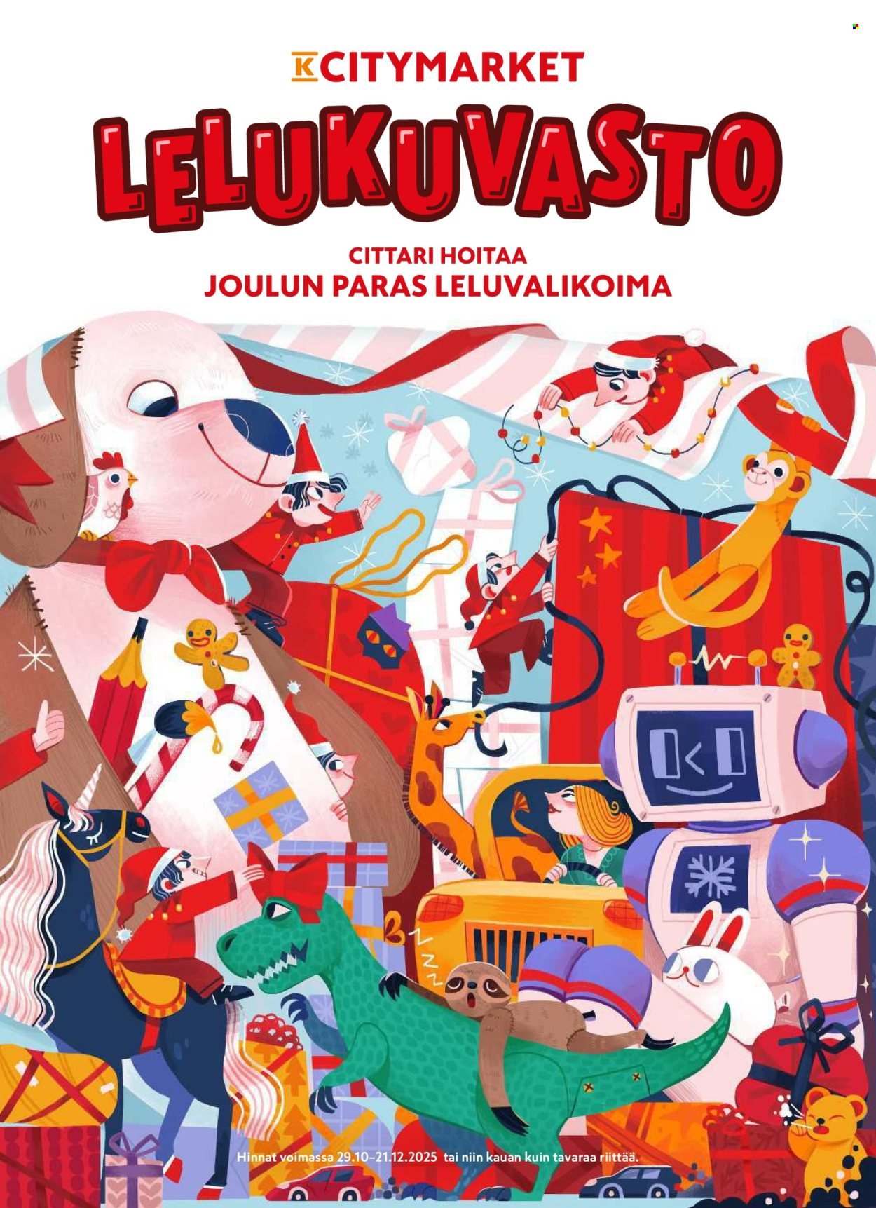 K-CITYMARKET tarjoukset - Lelukuvasto (2025-10-29 - 2025-12-21)