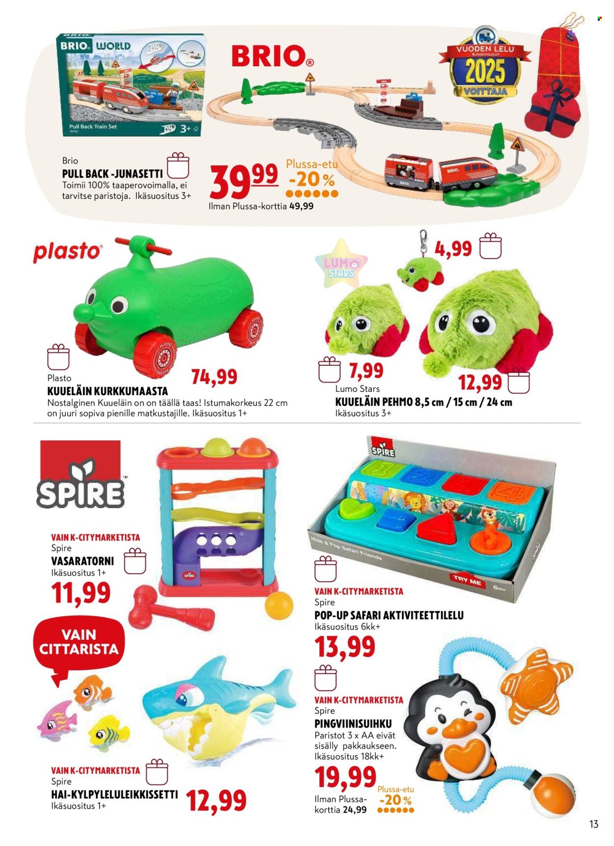 K-CITYMARKET tarjoukset - Lelukuvasto (2025-10-29 - 2025-12-21)