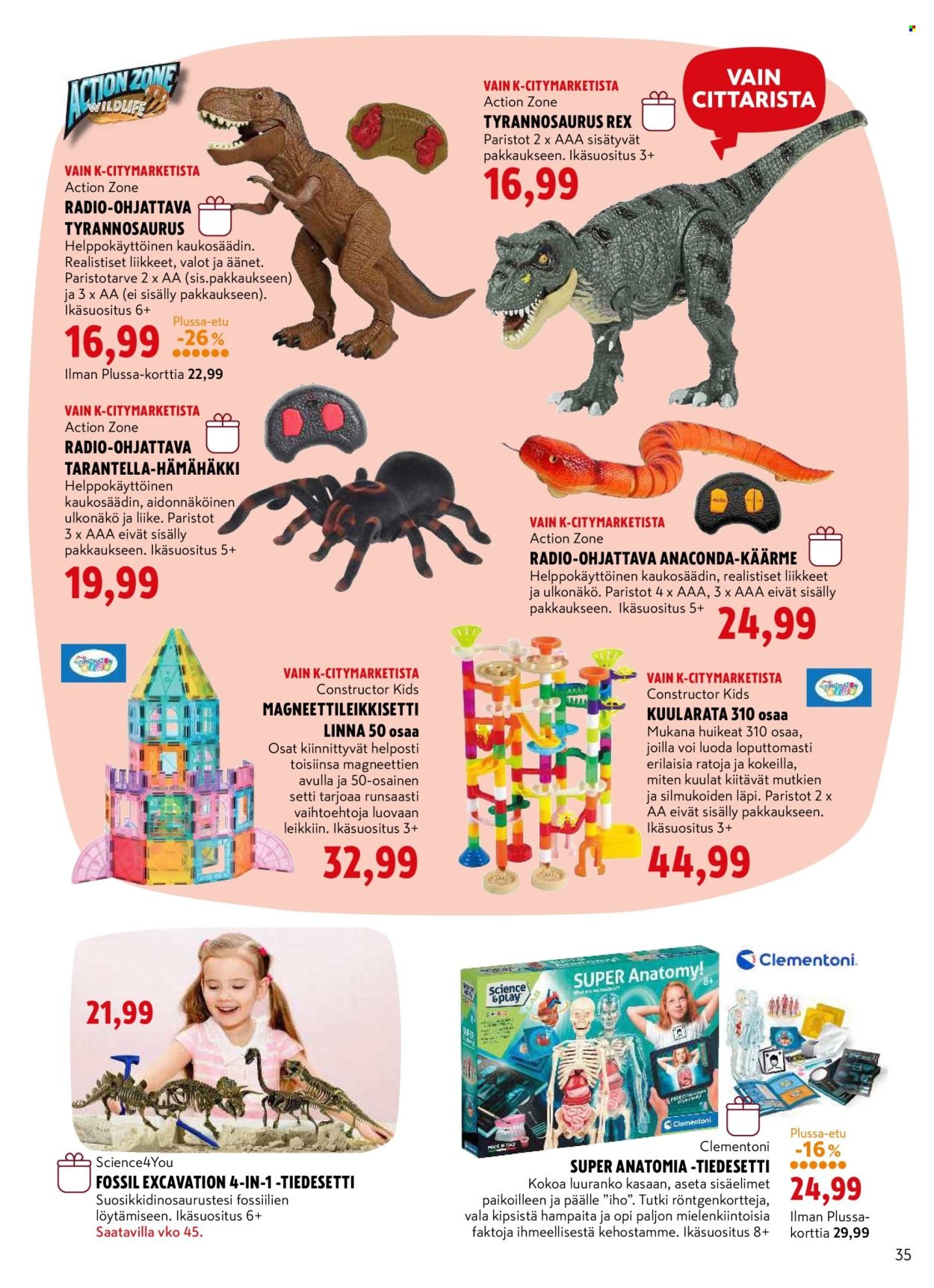 K-CITYMARKET tarjoukset - Lelukuvasto (2025-10-29 - 2025-12-21)