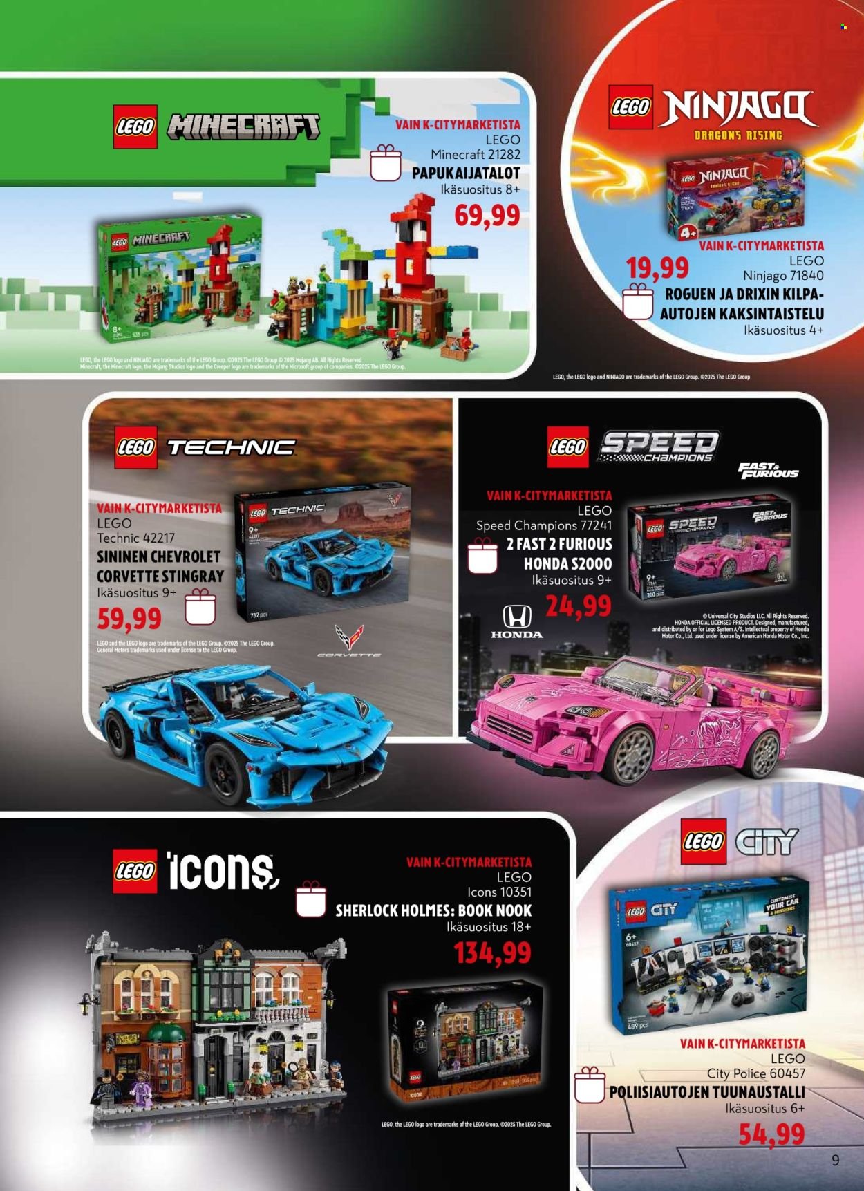 K-CITYMARKET tarjoukset - Lelukuvasto (2025-10-29 - 2025-12-21)