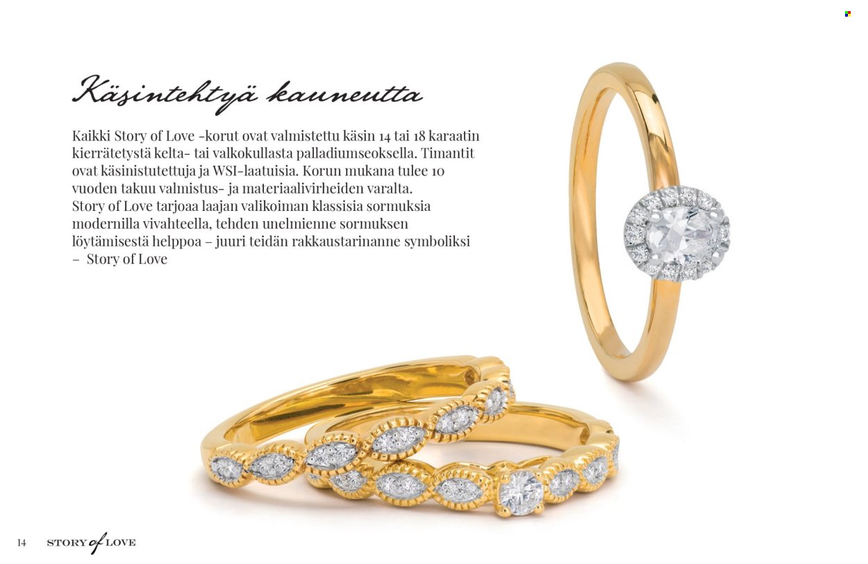 KULTAJOUSI tarjoukset - Story of Love