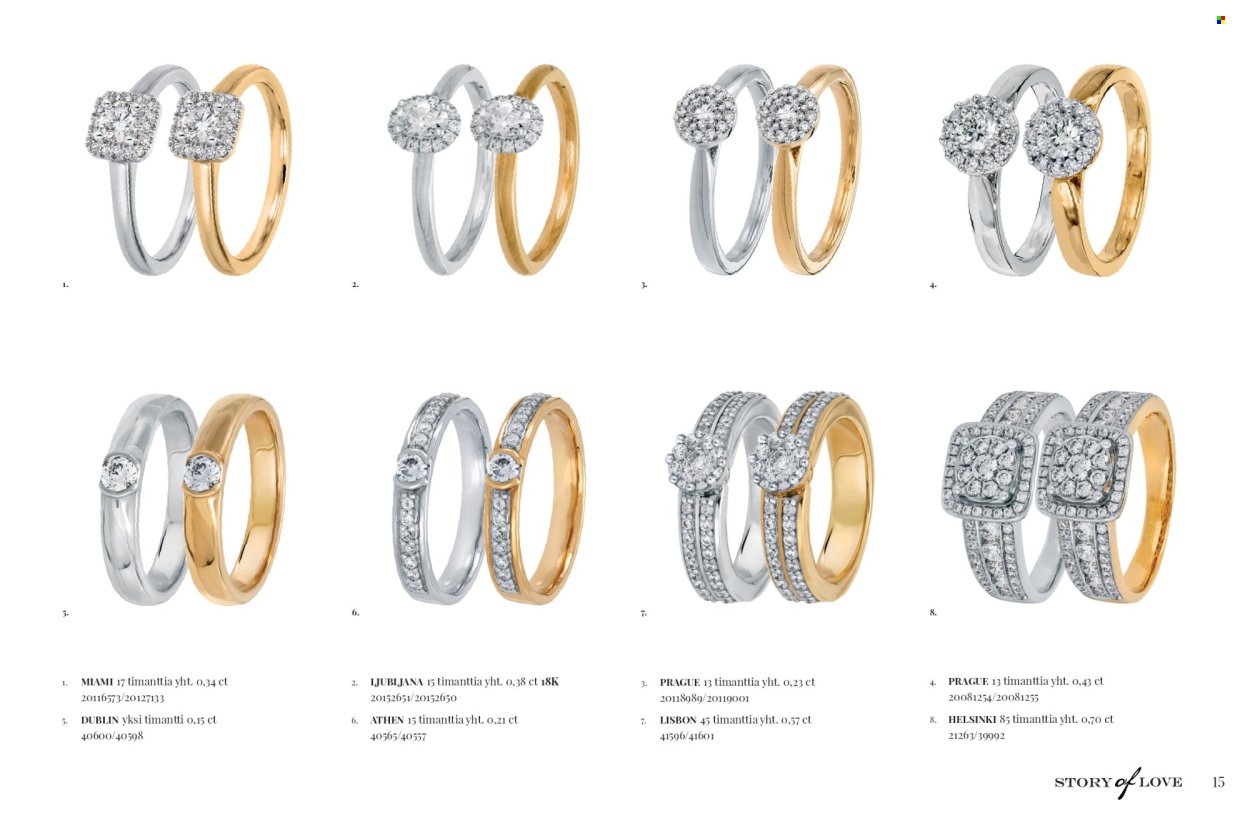 KULTAJOUSI tarjoukset - Story of Love