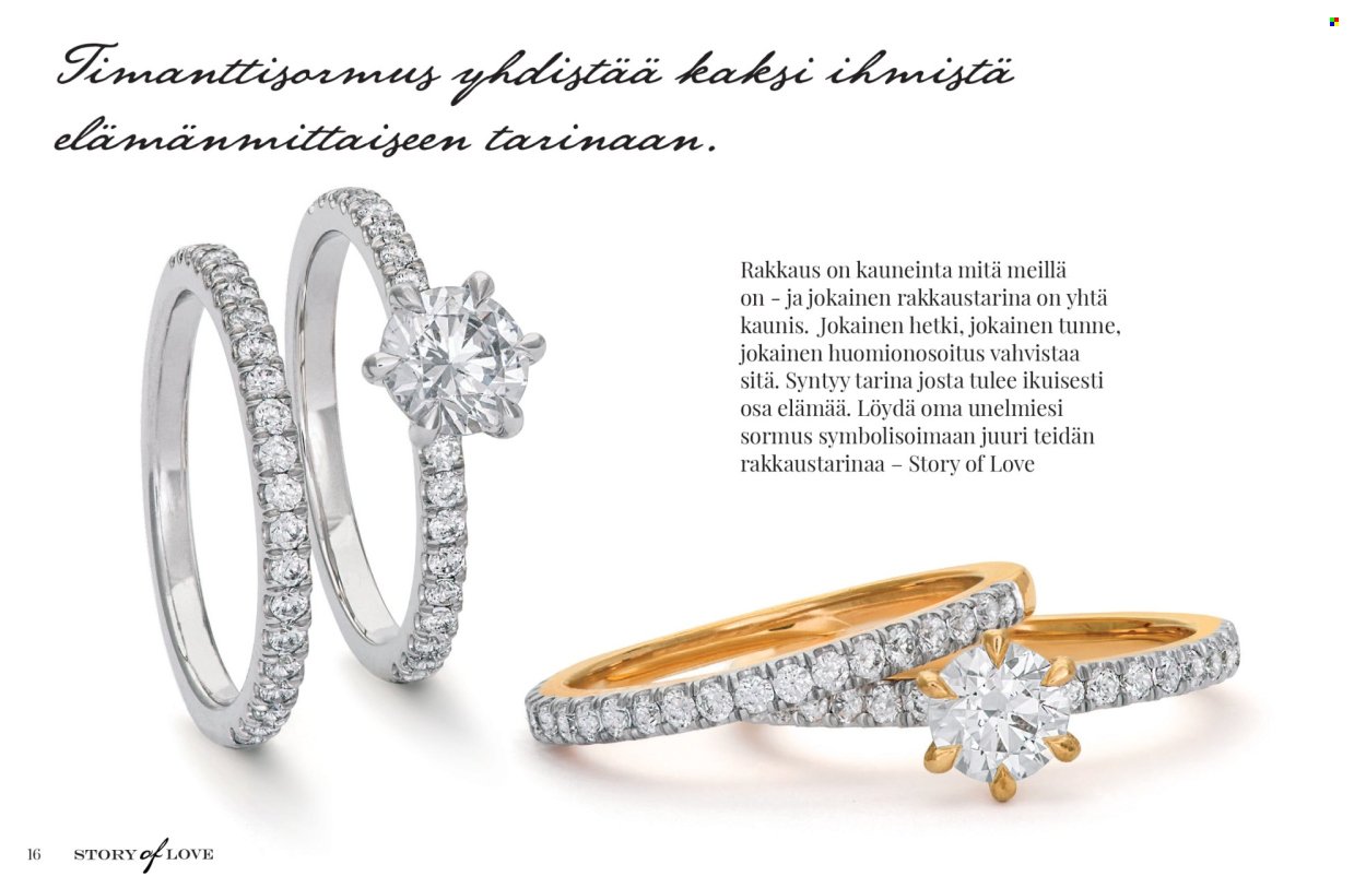 KULTAJOUSI tarjoukset - Story of Love